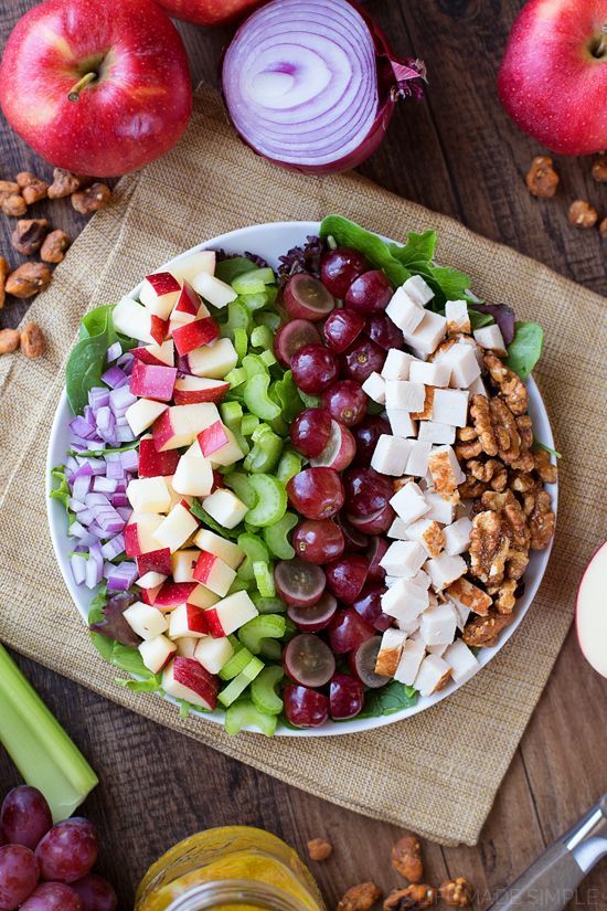 Chicken Apple Walnut Salad