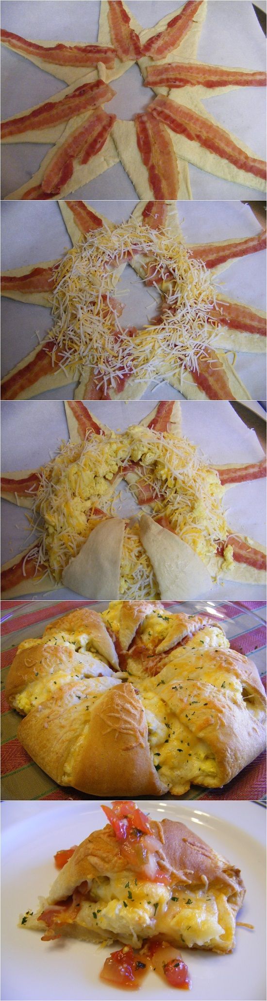 Crescent Roll Breakfast Ring