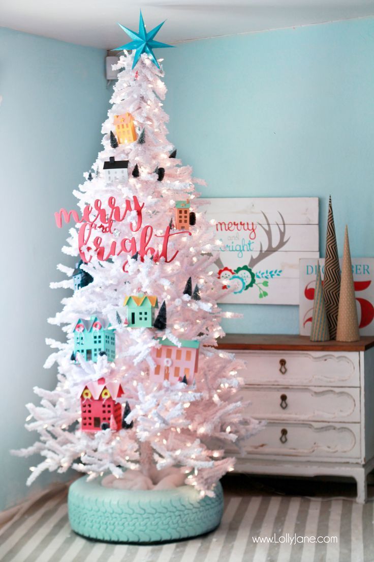 DIY Recycled Tire Christmas Tree Base