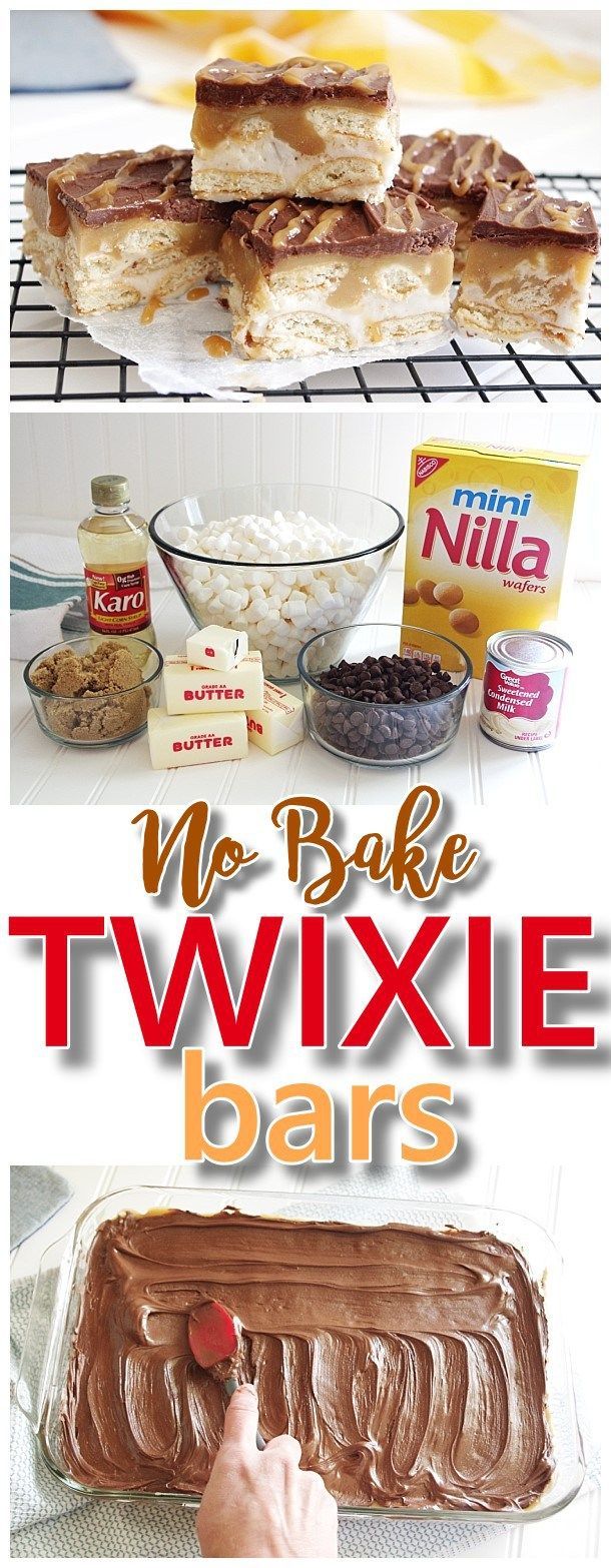 EASY Twixie Bars No Bake Dessert Treats Recipe – Perfect for Christmas and Holiday