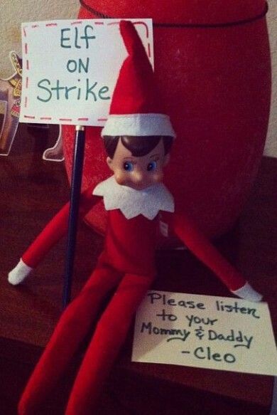 Elf on strike