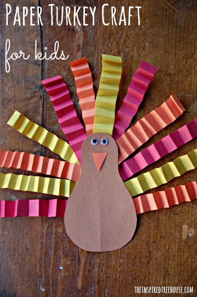 Fine motor skill building Thanksgiving style!  Try this cute kid craft to celebrat