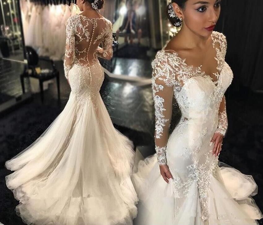 Galia Lahav Mermaid Wedding Dresses Sexy Vestido De Novia 2016 Plus Size Lace Long