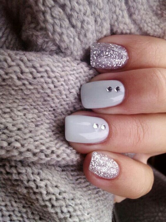 Glitter Nail Designs are continually a terrific choice for the winter time, especi