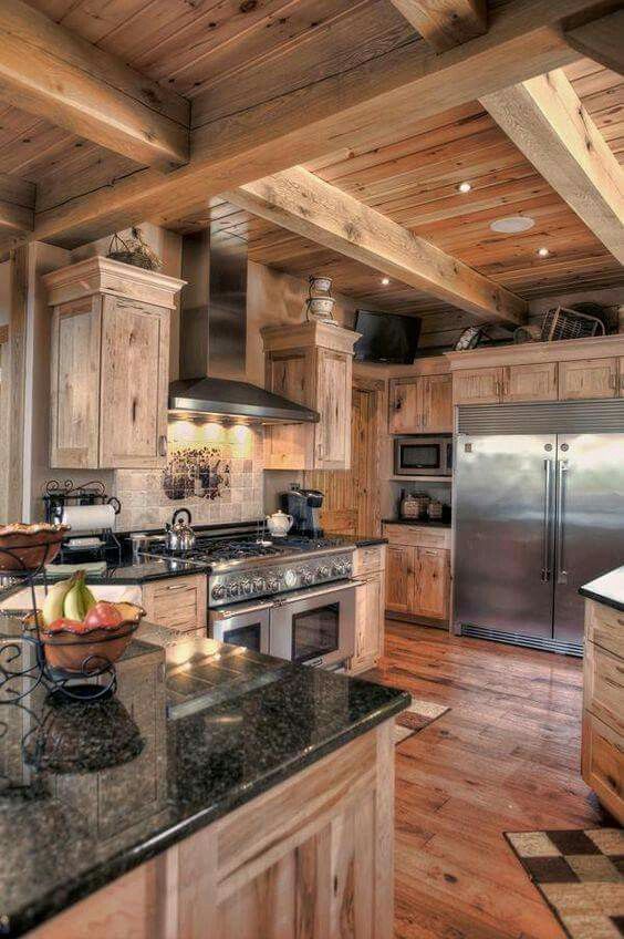 Gorgeous kitchen for our cabin in the woods!