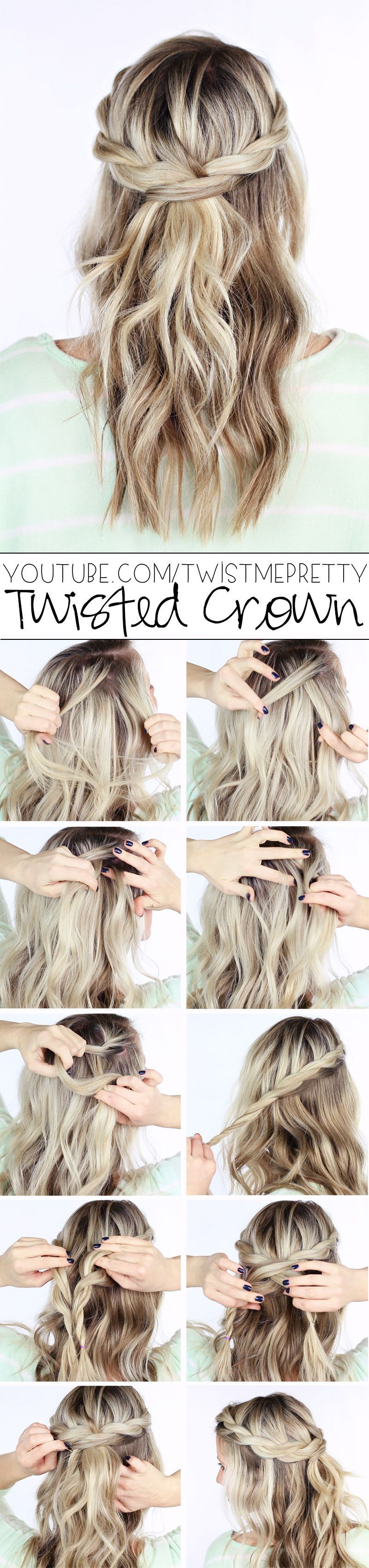 Habt Ihr Lust auf eine neue Frisur? Wir haben Tutorials bei Pinterest gesammelt. M