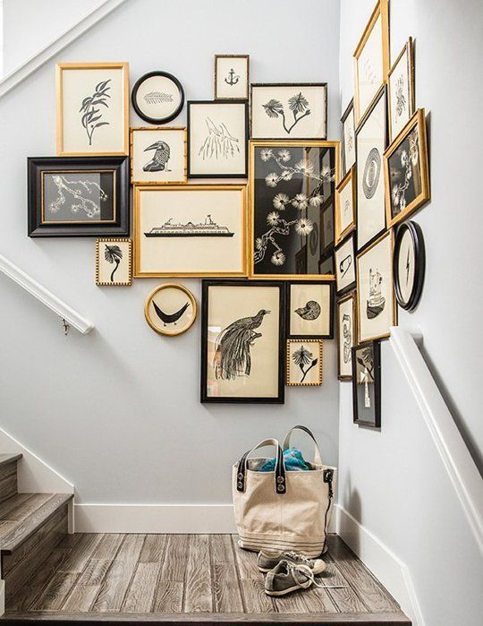 How To Decorate an Awkward Space with a Gallery Wall | Apartment Therapy
