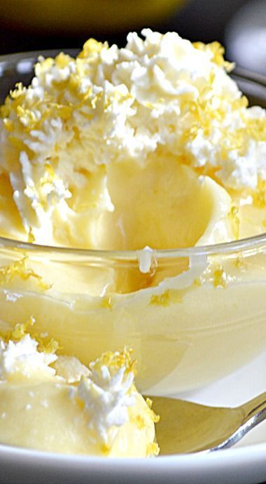 Lemon Mousse – Perfect lemon dessert for spring and summer. This is a great old-fa