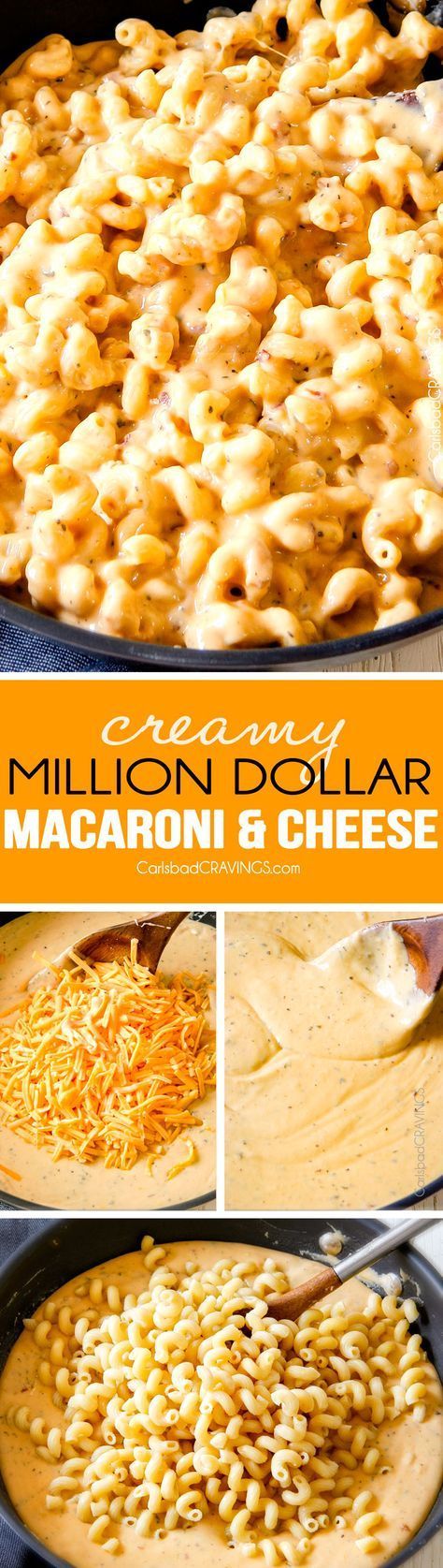 mega creamy MILLION DOLLAR MACARONI AND CHEESE is the only macaroni cheese recipe