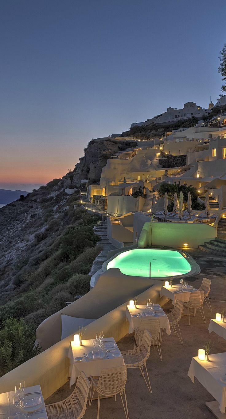 Mystique hotel – Santorini, Greece.