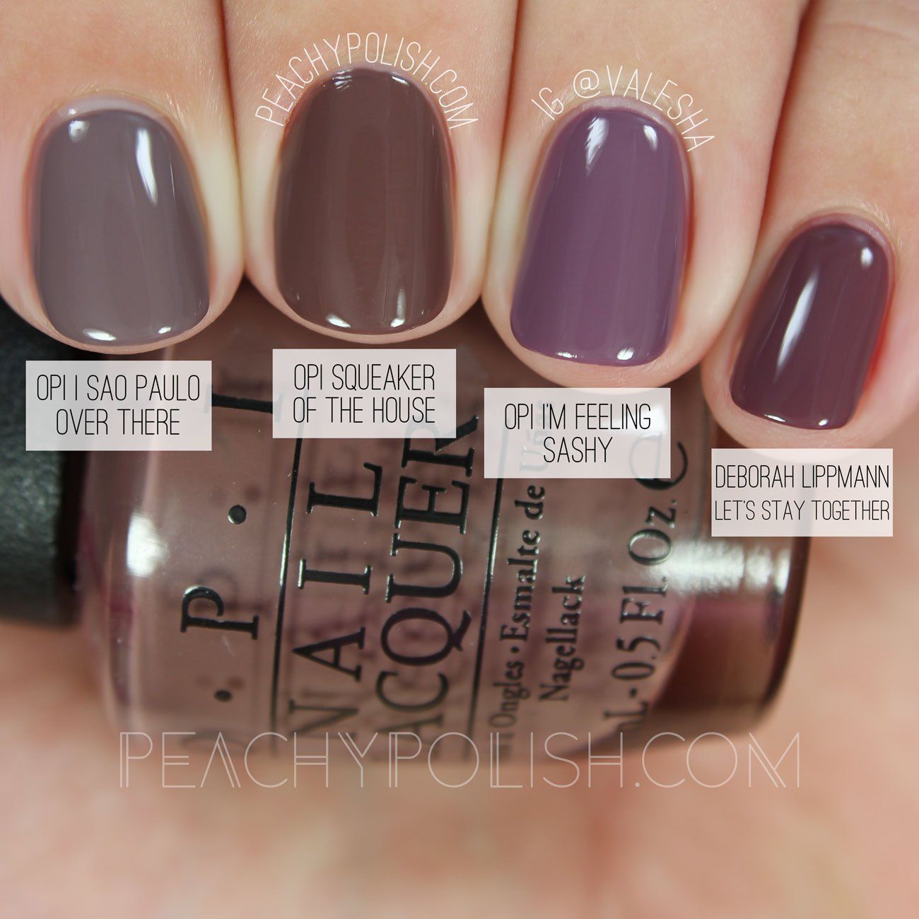OPI Squeaker Of The House | Washington D.C. Collection Comparisons | Peachy…