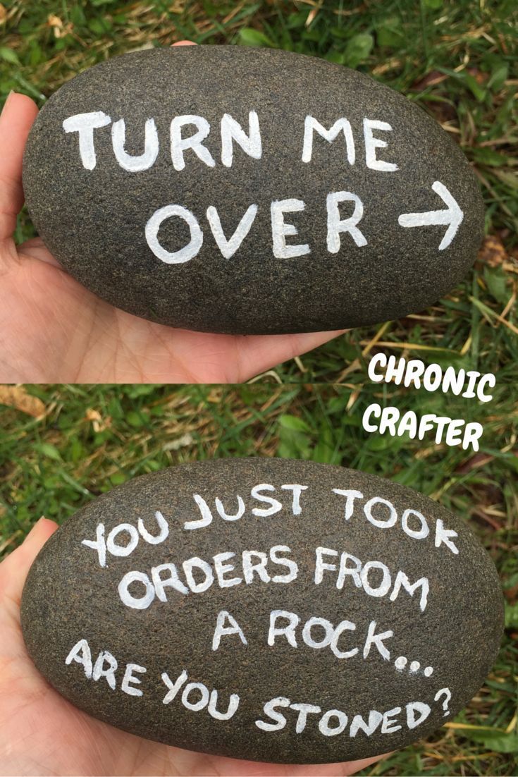 Painting Rocks Stoner DIY by Chronic Crafter