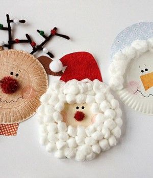 Paper Plate Christmas Crafts