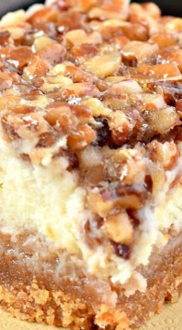 Pecan Pie Cheesecake Bars