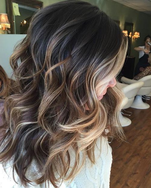 Perfectly blended brunette balayage Hairstyles Ideas for Fall – Winter