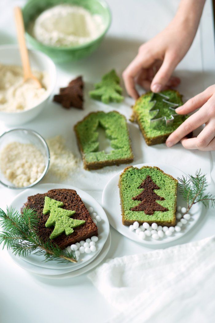 Recette de Noël : des cakes surprise chocolat – pistache pour Noël / Christam re