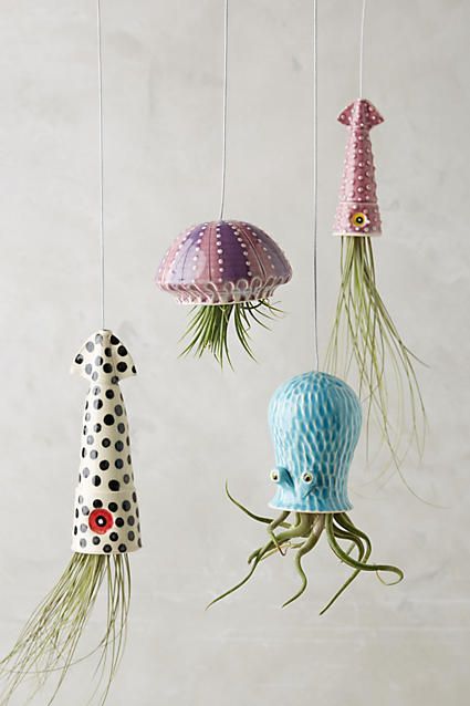 Sea Creature Hanging Planter