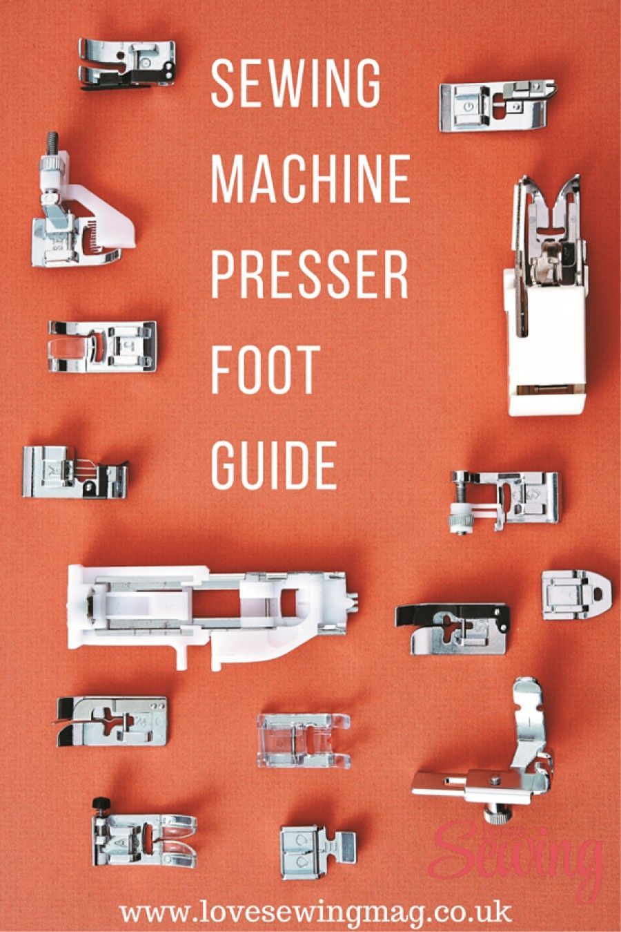 Sewing Machine Presser Foot Guide for Beginners