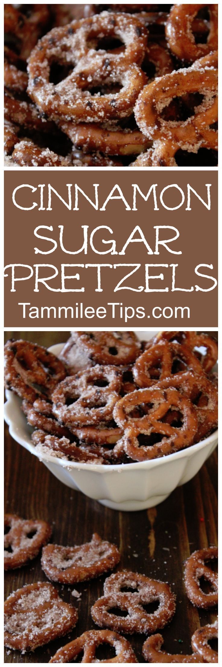 Super easy Cinnamon Sugar Pretzels! Perfect for DIY Homemade holiday gifts! This s