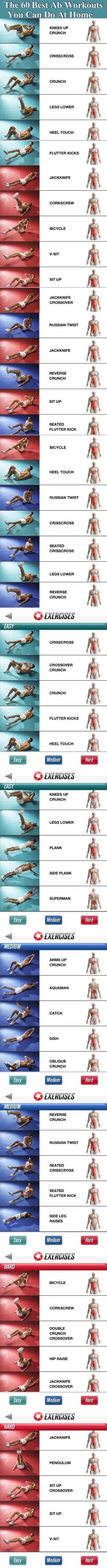 The 60 Best Ab Workouts You Can Do From Home Pictures, Photos, and Images for Face