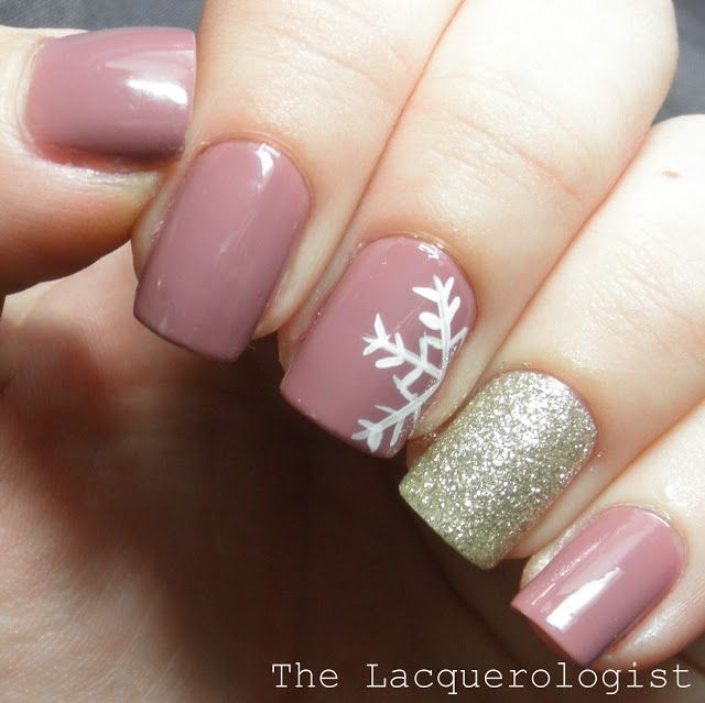 The Perfect January Manicure – The Lacquerologist | See more nail designs at…