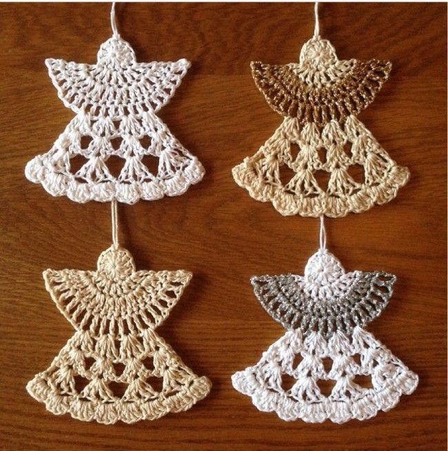 This is one of the best crochet angel ornaments I’ve ever seen. The Guardian Ang