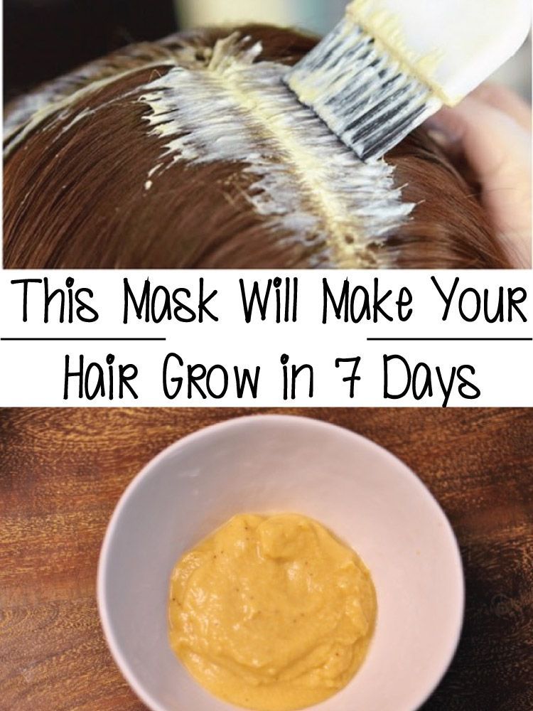 This Mask Will Make Your Hair Grow in 7 Days