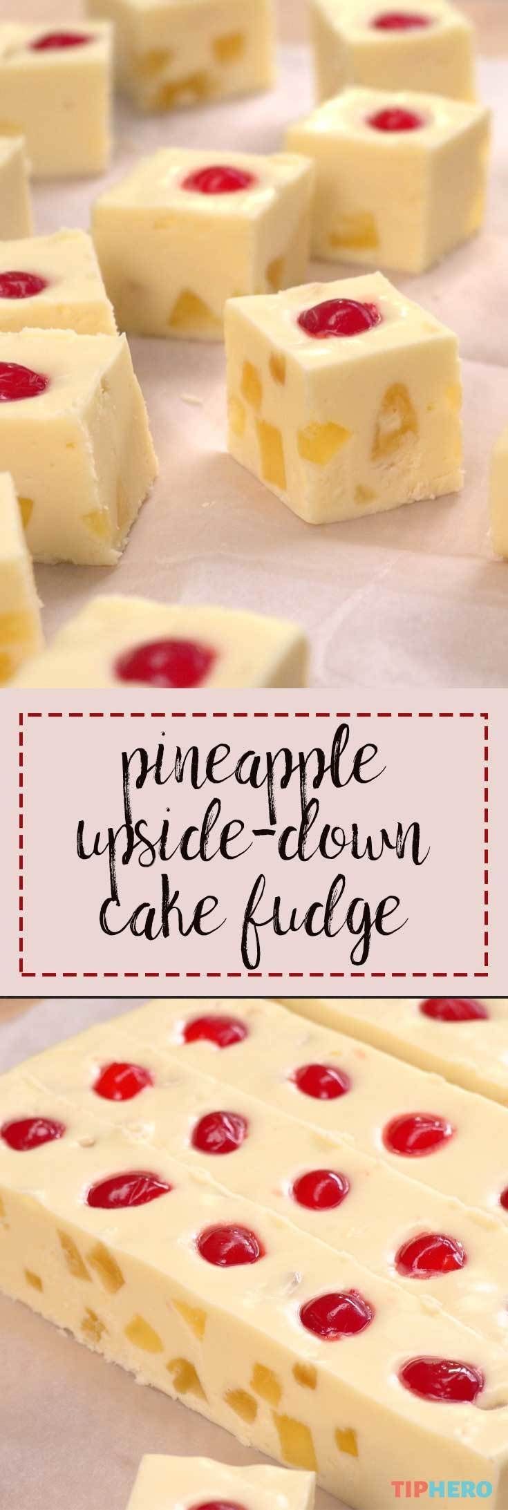 This recipe wraps two of our favorite things up into one: fudge & pineapple up