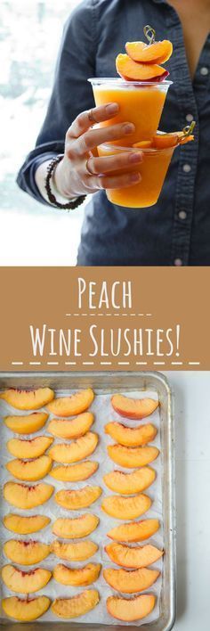 Two ingredient WINE SLUSHES. Just found my new drink for summer! !