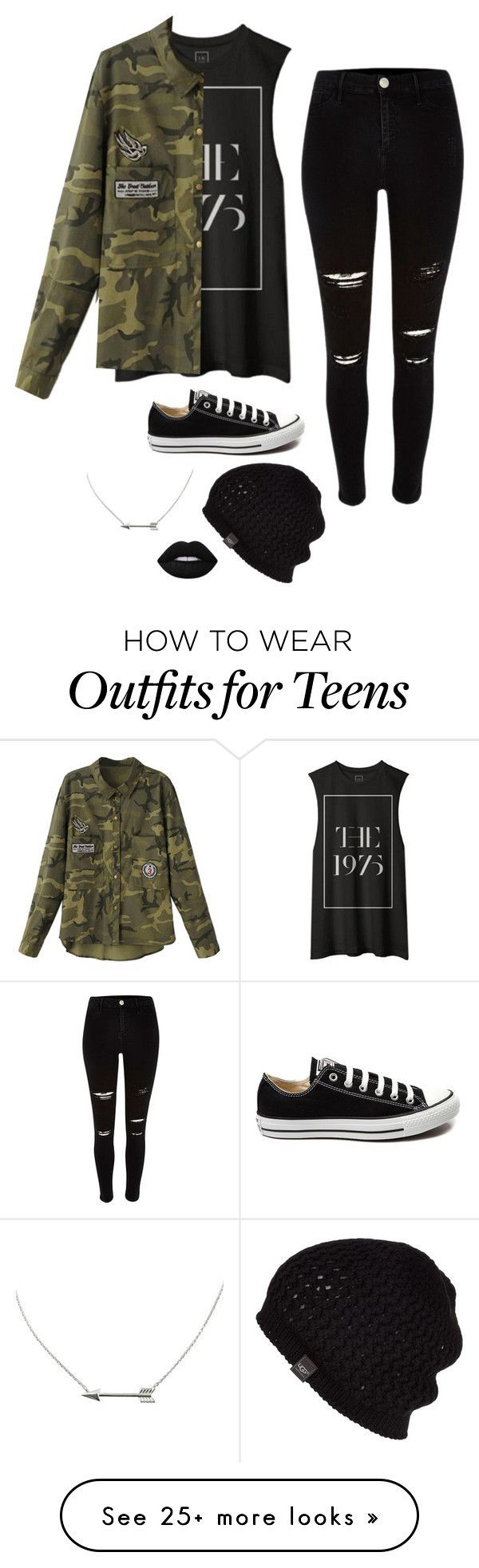 “Untitled #2762” by if-i-were-famous1 on Polyvore featuring Converse, UGG Australi
