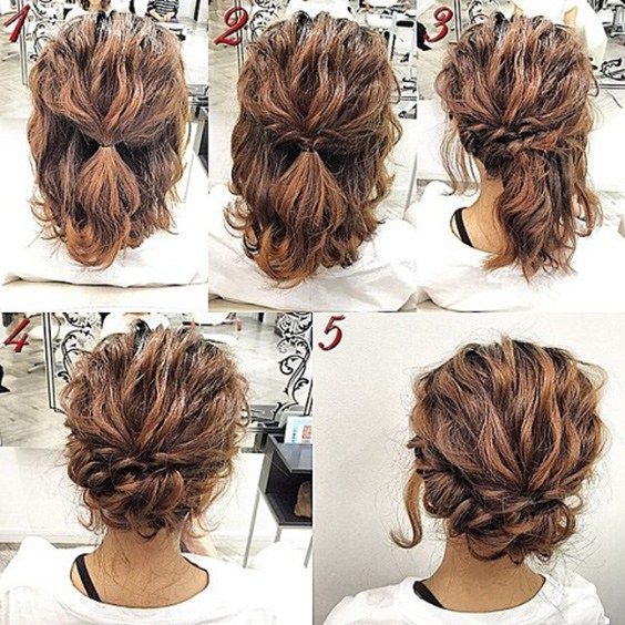 Updo Hairstyles for Short Hair