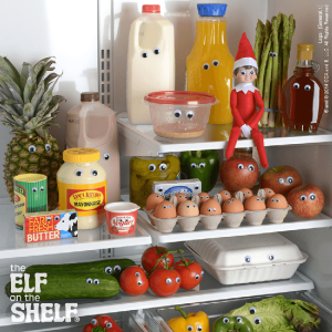 “Watch What You Eat!” | Elf on the Shelf Ideas | www.elfontheshelf…