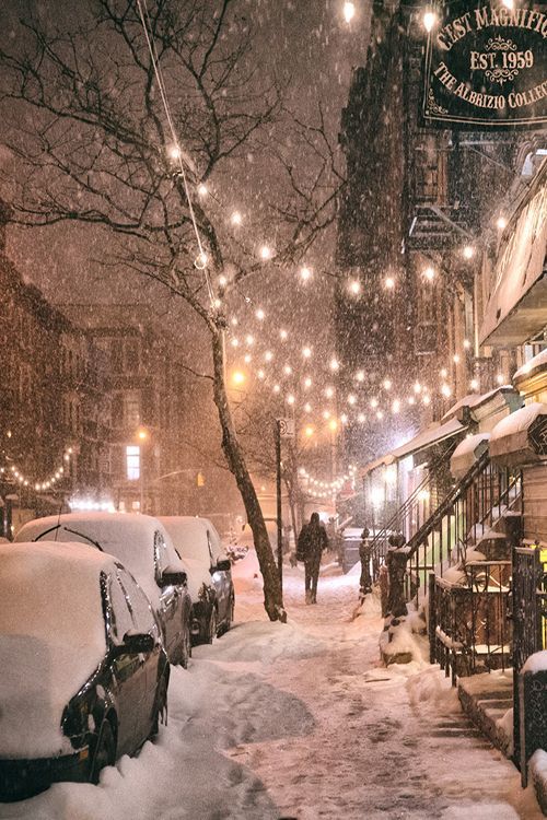 Winter Night – New York City