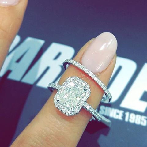 Yes Please !! My favourite diamond cut | Rings by @paradejewellers #bridesjournal
