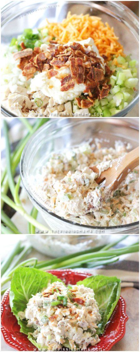 You have never had chicken salad like this! This loaded chicken salad recipe is on