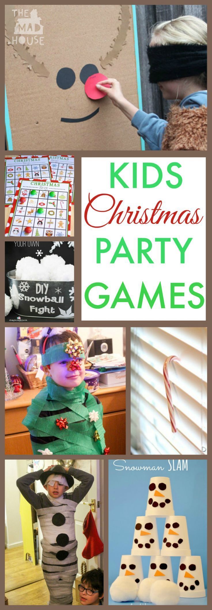 10 Fun Kids Christmas party games. These Festive Party games are perfect for child