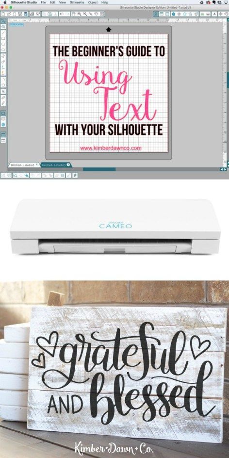A Beginners Guide to using fonts with your Silhouette CAMEO : How to use any font