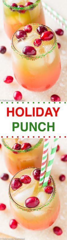 A delicious and easy to make Holiday Punch Recipe! It was a HUGE HIT at our Christ