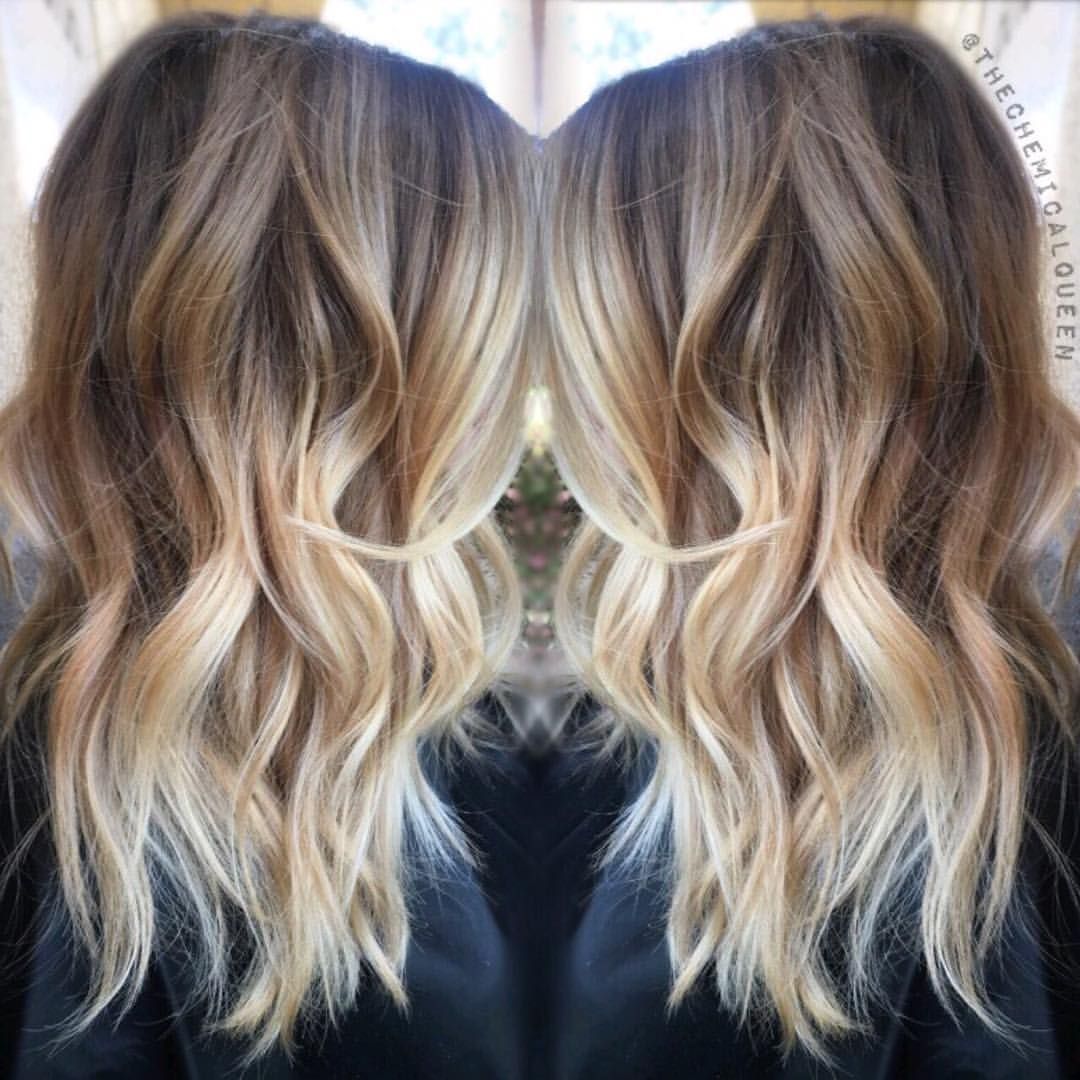 ash beige balayage