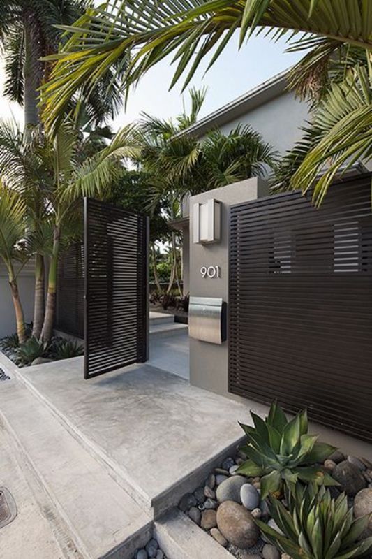 Awesome Modern House Design Ideas Modern Entrance Gate Designs Decorative…