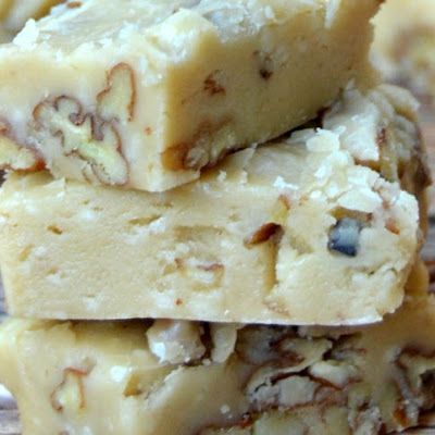 Butter Pecan Fudge @Key Ingredient Recipes