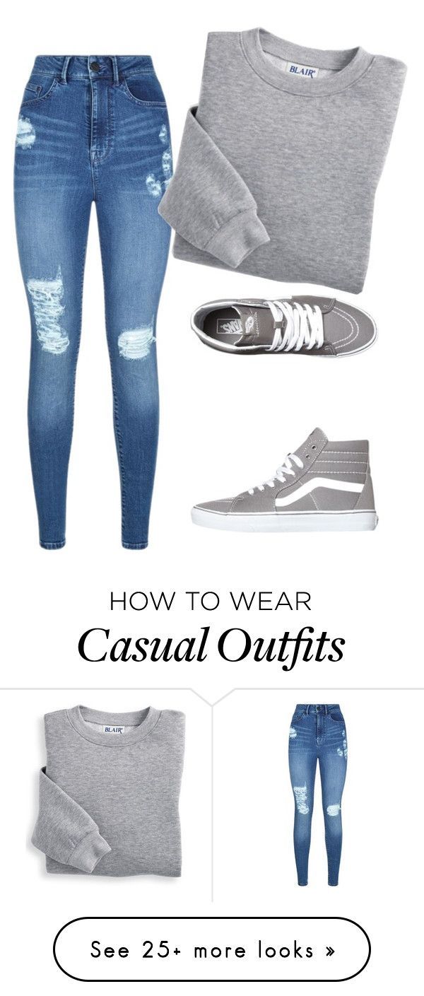 “Casual outfit. . .” by mooshamoo on Polyvore featuring Lipsy, Blair and