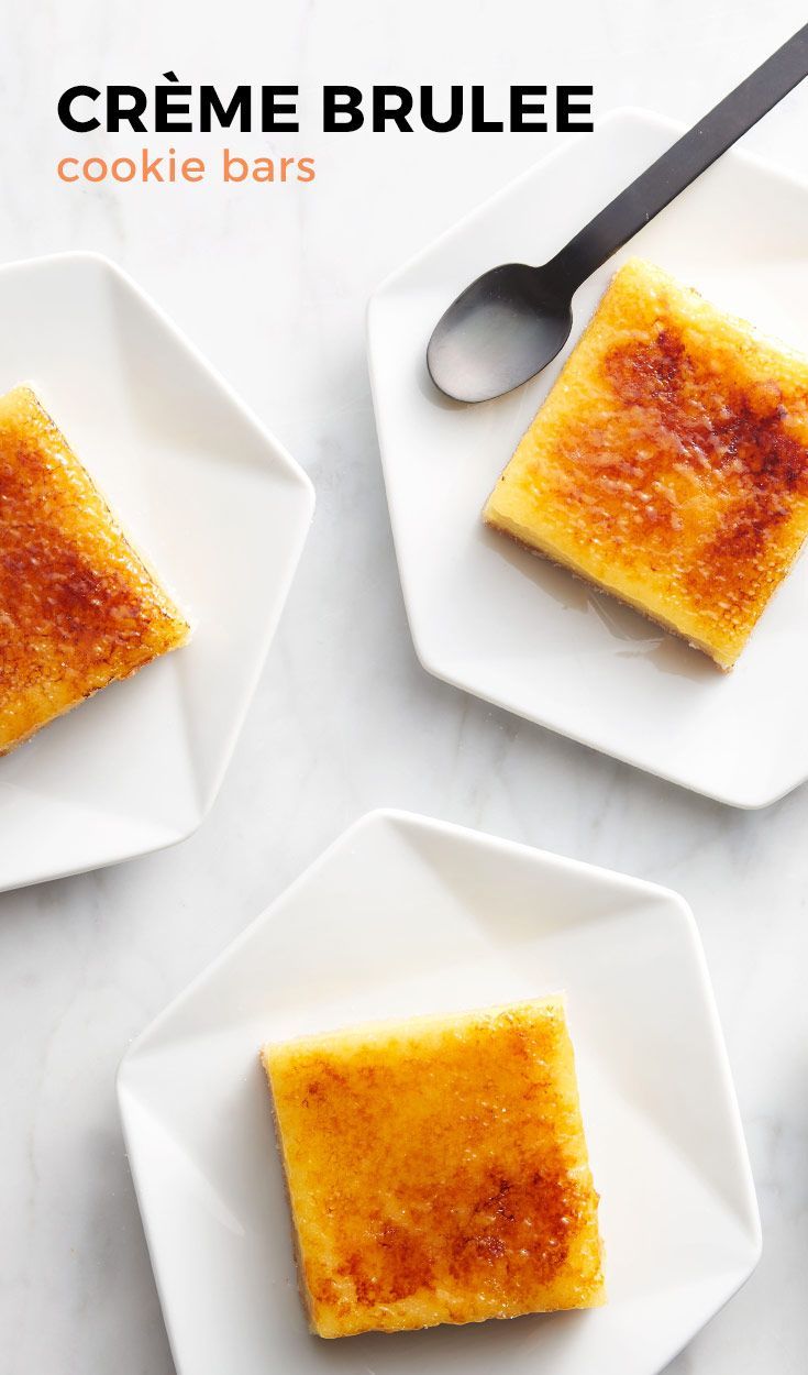 Crème brûlée, meet sugar cookie — in this easy dessert bar recipe, both treats