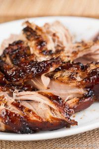 Crockpot Brown Sugar and Balsamic Glazed Pork Tenderloin1