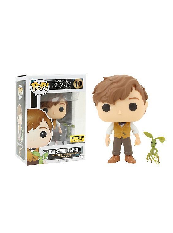 Funko Fantastic Beasts And Where To Find Them Pop! #10 Newt Scamander & Pickett (H