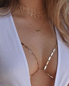 GOLDEN BITS *Bella Bralette & Hope Choker* // #LILICLASPE