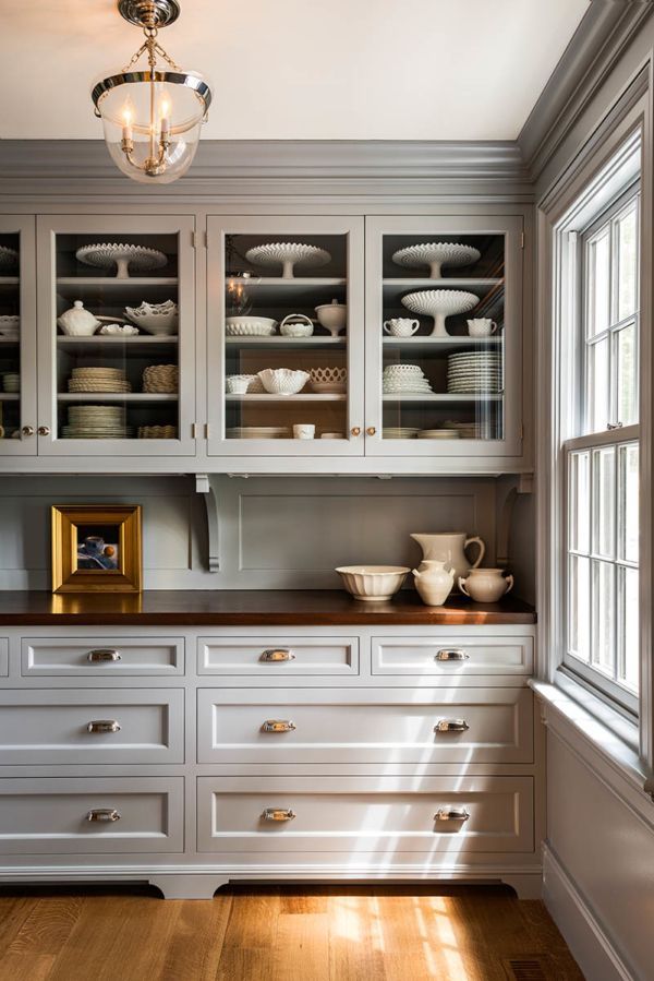 Grey Butlers Pantry – Crisp Architects