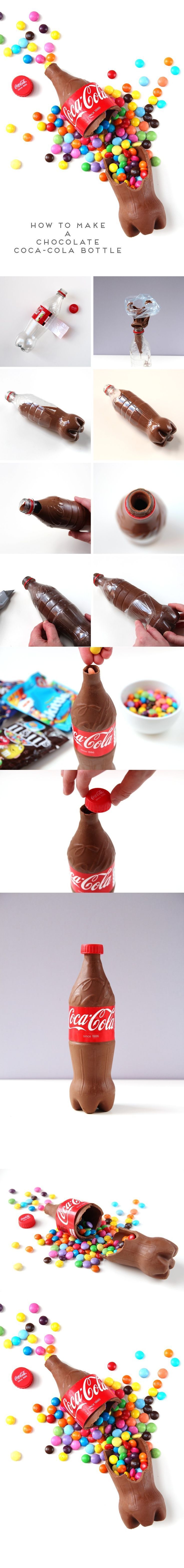 Ingeniosa botella de chocolate para fiestas de niños – www.gatheringbeau…