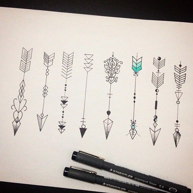 Love the idea of an arrow for a tattoo. Needs to be pulled back before going forwa