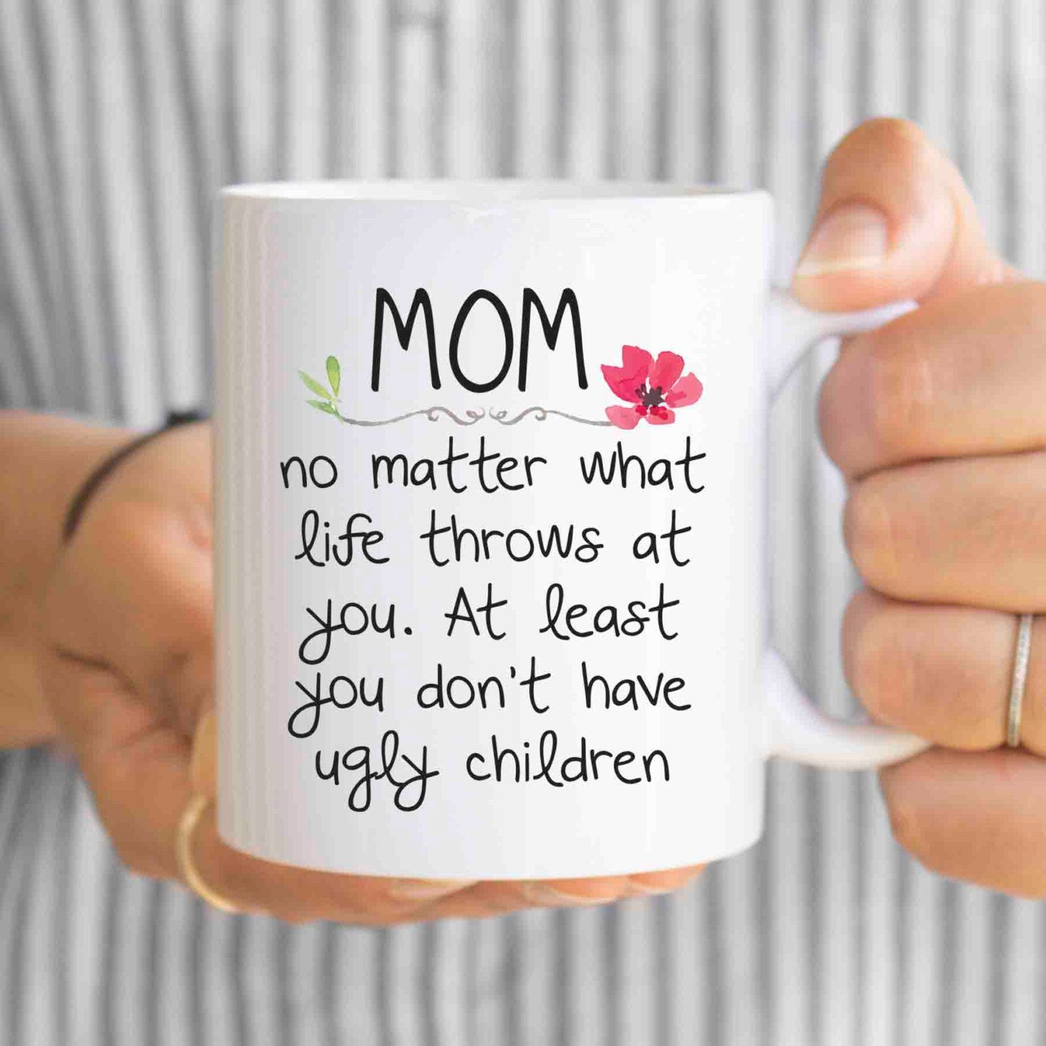 mothers day gift, mothers day from daughter, mom from daughter, mom coffee mug, mo